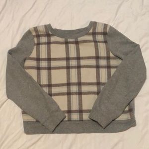 Plaid top